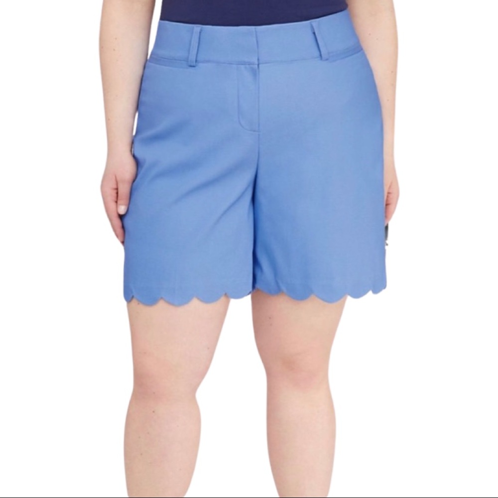 Lane Bryant The Allie modern stretch shorts.NWT
